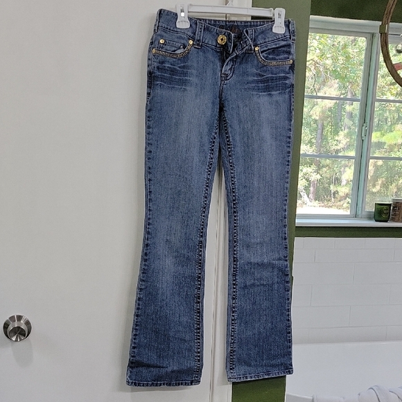 Guess Women's Blue Boot Cut Jeans - Picture 1 of 9